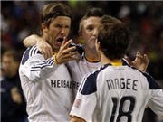 Bóng đá anh, ngoại hạng anh, lịch thi đấu euro 2012, Beckham tiến gần tới danh hiệu đầu tiên trên đất Mỹ